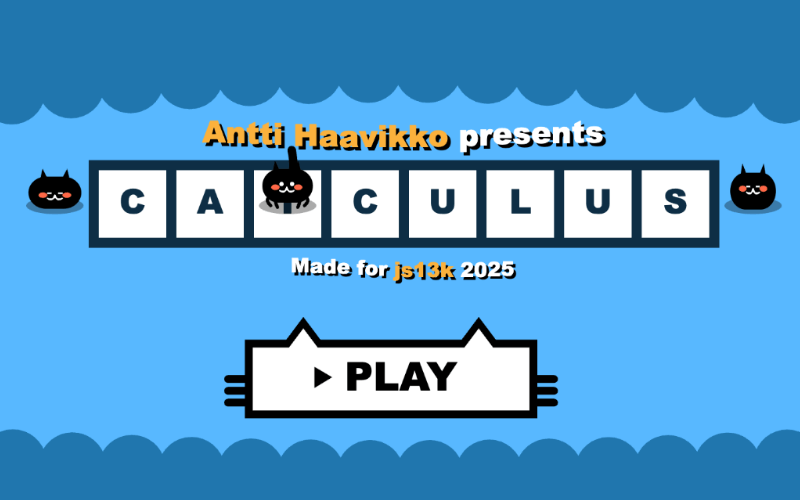 Catculus official preview image from the creator's release page.