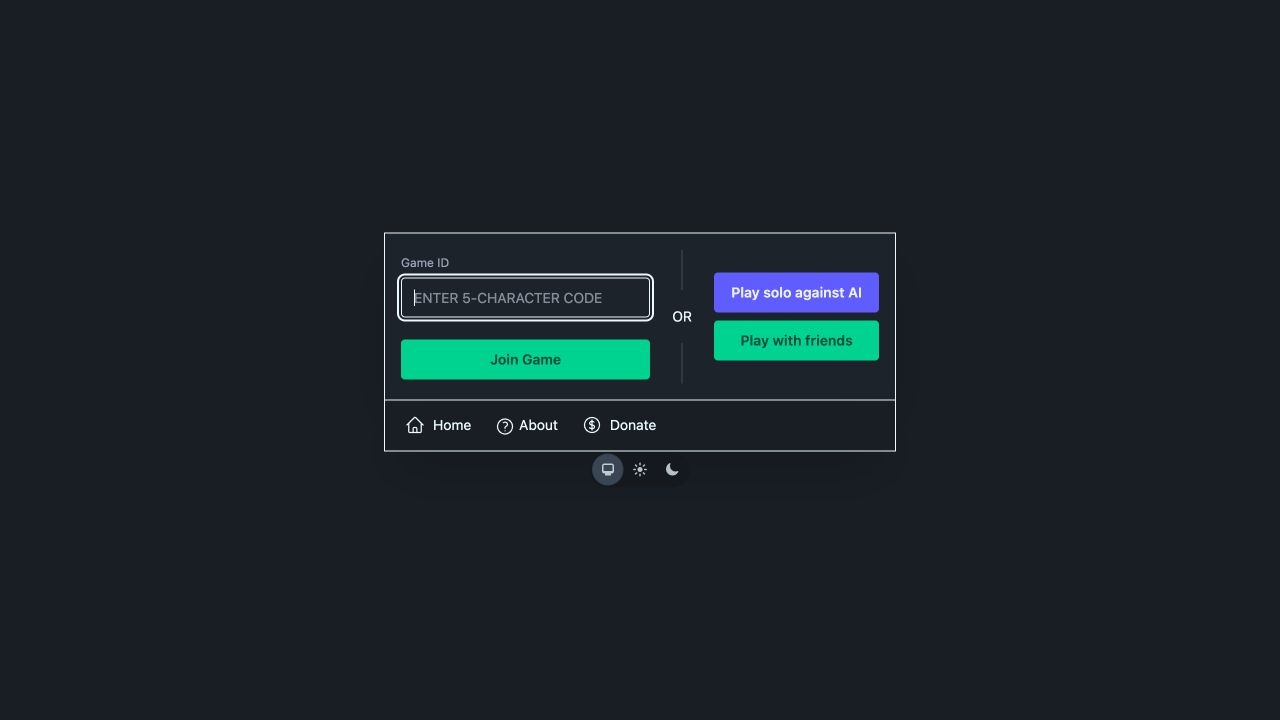 Phive gameplay captured from the official browser game page.